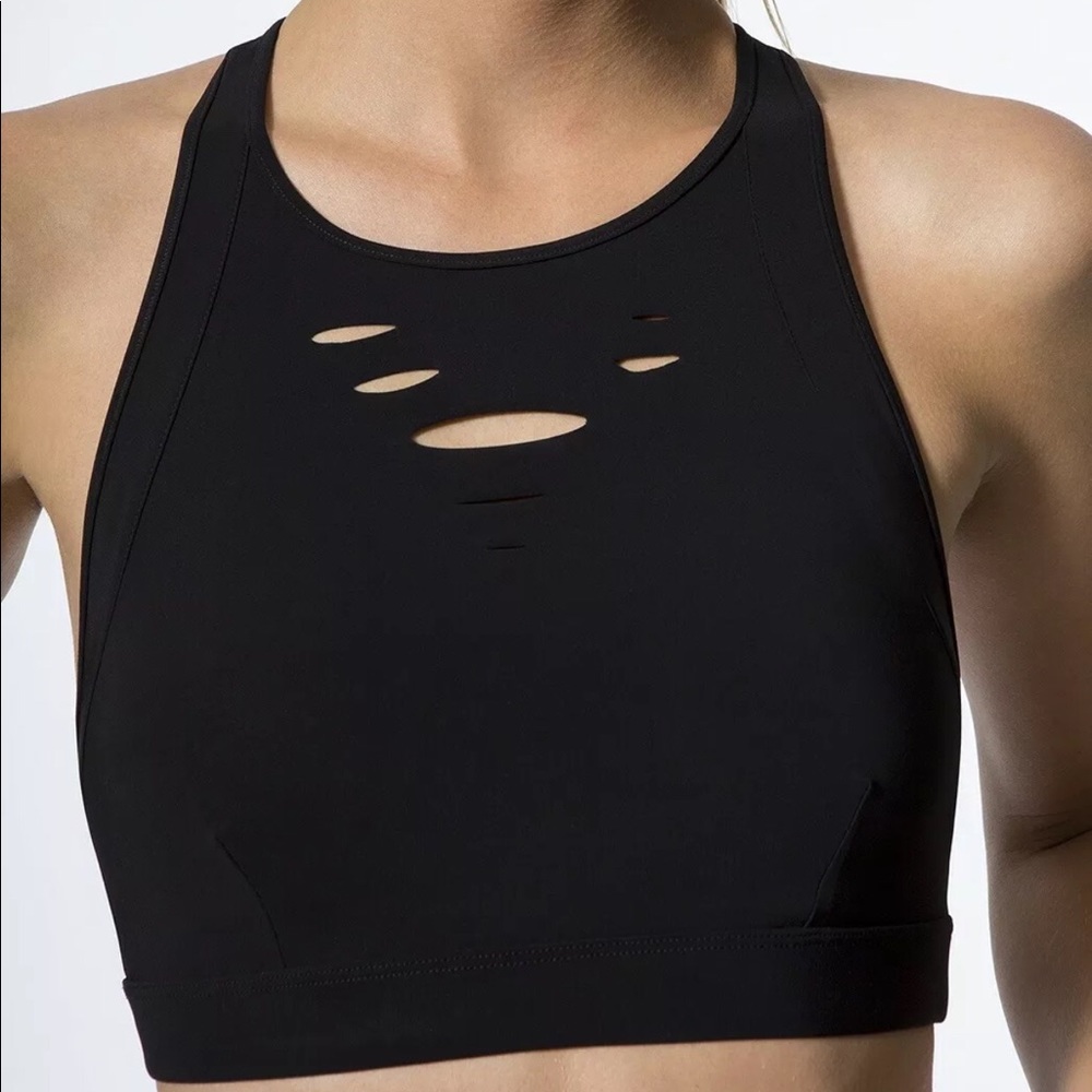 Alo Ripped Warrior Bra/Crop size small